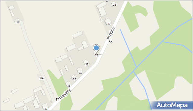 Przyjmy, Przyjmy, 32, mapa Przyjmy