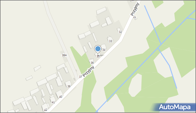 Przyjmy, Przyjmy, 35, mapa Przyjmy