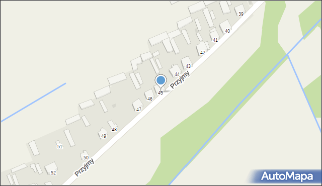 Przyjmy, Przyjmy, 45, mapa Przyjmy
