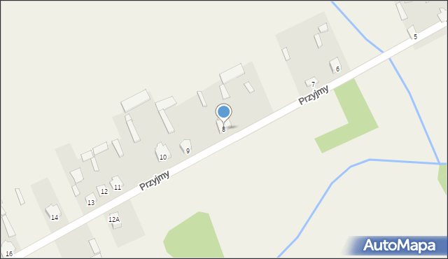 Przyjmy, Przyjmy, 8, mapa Przyjmy