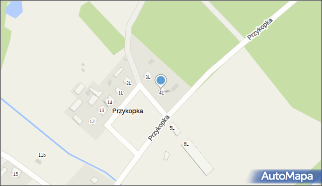 Przykopka, Przykopka, 4L, mapa Przykopka