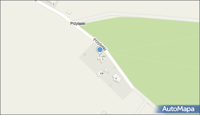 Przylaski, Przylaski, 3/1, mapa Przylaski