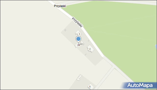 Przylaski, Przylaski, 4a, mapa Przylaski