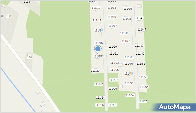 Przyłęk, Przyłęk, 111/18, mapa Przyłęk