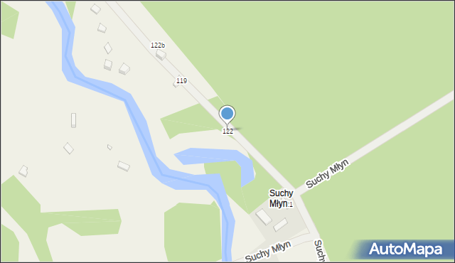 Przyłęk, Przyłęk, 122, mapa Przyłęk
