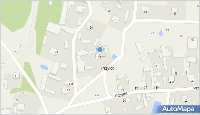 Przylot, Przylot, 31, mapa Przylot