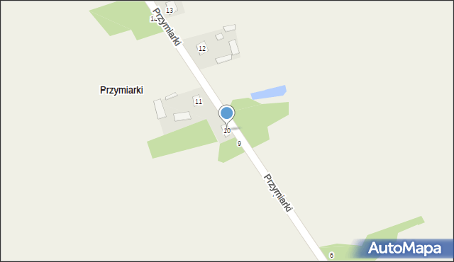 Przymiarki, Przymiarki, 10, mapa Przymiarki