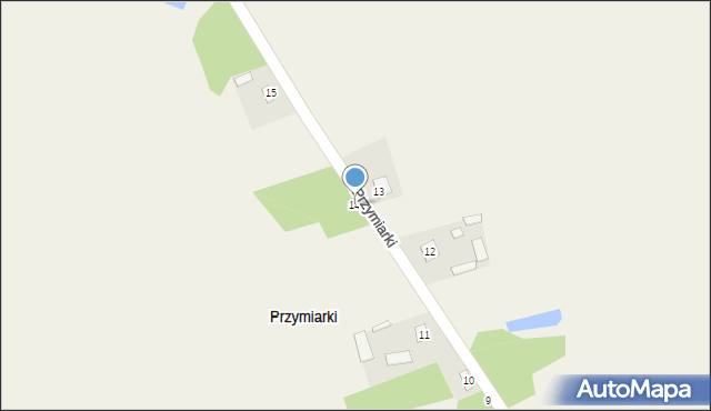 Przymiarki, Przymiarki, 14, mapa Przymiarki