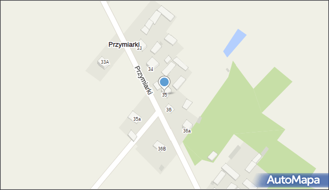 Przymiarki, Przymiarki, 35, mapa Przymiarki