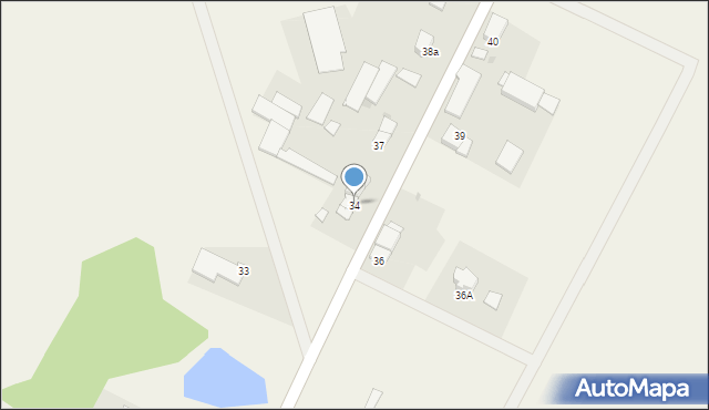 Przymuszewo, Przymuszewo, 34, mapa Przymuszewo