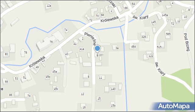 Przysietnica, Przysietnica, 82, mapa Przysietnica