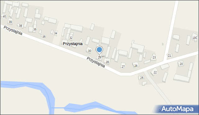 Przystajnia, Przystajnia, 29, mapa Przystajnia