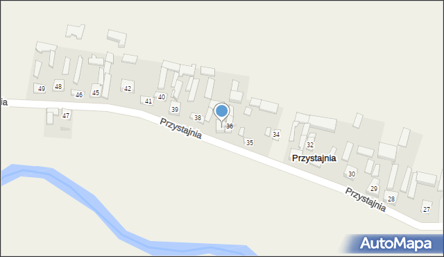 Przystajnia, Przystajnia, 37, mapa Przystajnia