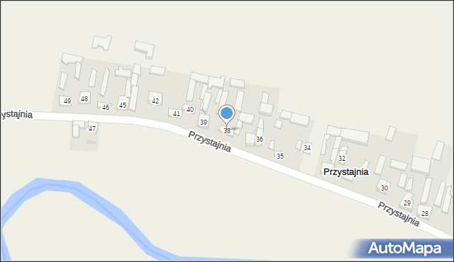 Przystajnia, Przystajnia, 38, mapa Przystajnia