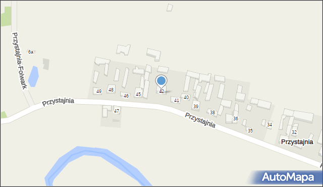 Przystajnia, Przystajnia, 43, mapa Przystajnia