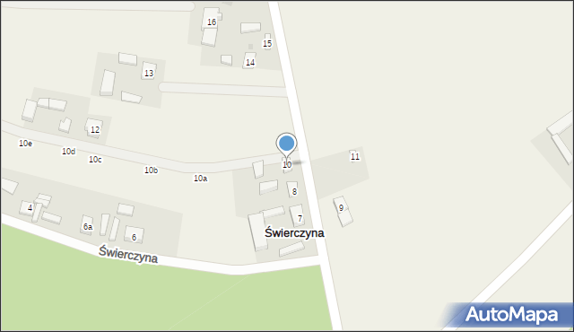 Przystajnia-Kolonia, Przystajnia-Kolonia, 10, mapa Przystajnia-Kolonia