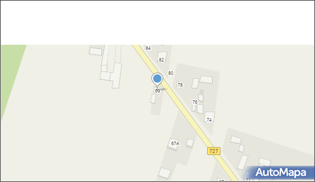Przystałowice Duże, Przystałowice Duże, 69, mapa Przystałowice Duże