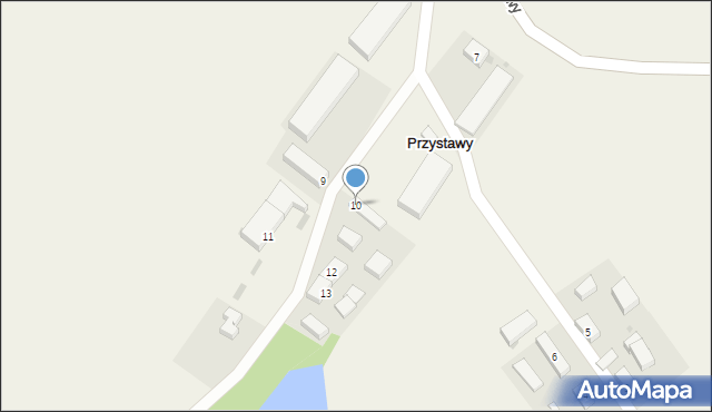 Przystawy, Przystawy, 10, mapa Przystawy