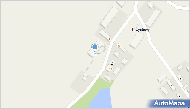 Przystawy, Przystawy, 11, mapa Przystawy