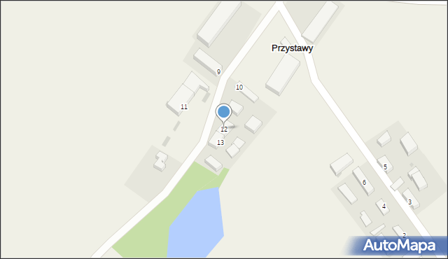 Przystawy, Przystawy, 12, mapa Przystawy