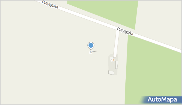 Przysypka, Przysypka, 17, mapa Przysypka