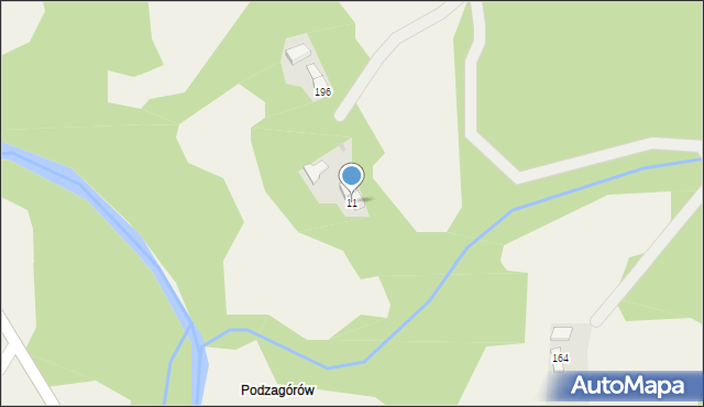 Przyszowa, Przyszowa, 11, mapa Przyszowa