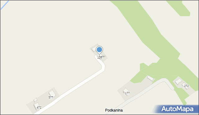 Przyszowa, Przyszowa, 126, mapa Przyszowa