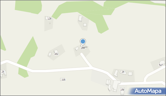 Przyszowa, Przyszowa, 288, mapa Przyszowa