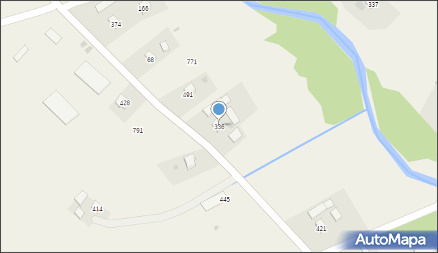 Przyszowa, Przyszowa, 336, mapa Przyszowa