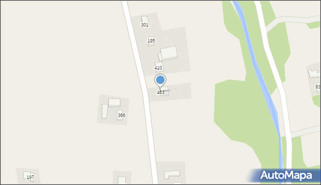 Przyszowa, Przyszowa, 463, mapa Przyszowa