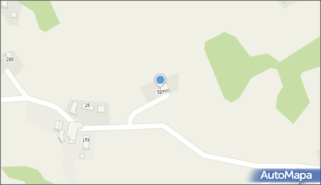 Przyszowa, Przyszowa, 547, mapa Przyszowa