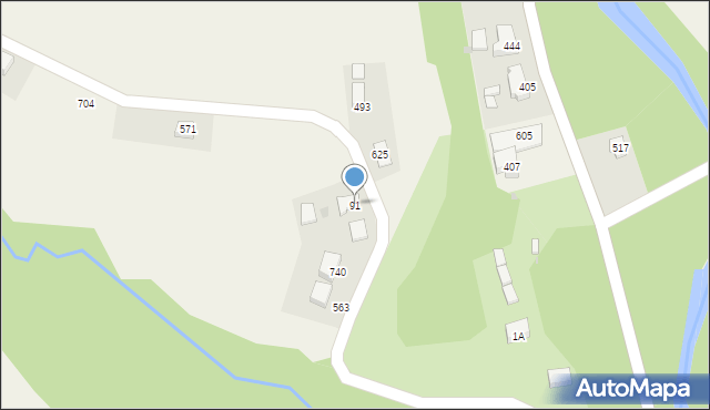 Przyszowa, Przyszowa, 91, mapa Przyszowa