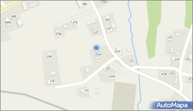 Przytkowice, Przytkowice, 117, mapa Przytkowice