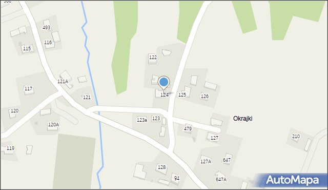 Przytkowice, Przytkowice, 124, mapa Przytkowice