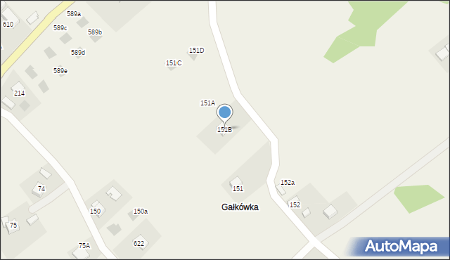 Przytkowice, Przytkowice, 151B, mapa Przytkowice