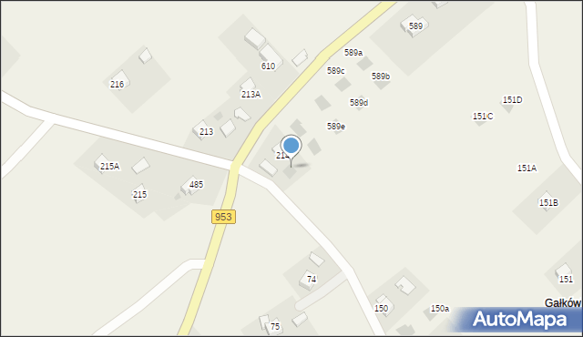 Przytkowice, Przytkowice, 214A, mapa Przytkowice