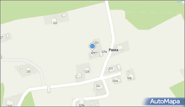 Przytkowice, Przytkowice, 325, mapa Przytkowice