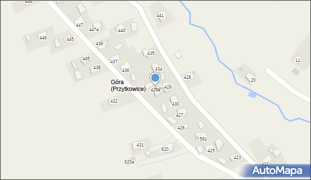 Przytkowice, Przytkowice, 429a, mapa Przytkowice