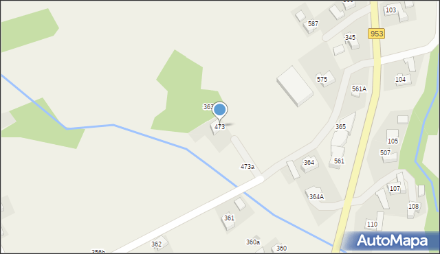 Przytkowice, Przytkowice, 473, mapa Przytkowice