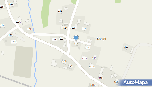 Przytkowice, Przytkowice, 479, mapa Przytkowice