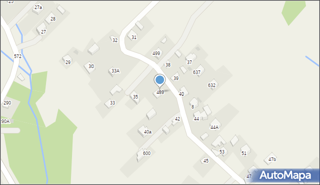 Przytkowice, Przytkowice, 489, mapa Przytkowice