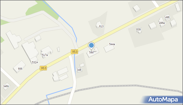 Przytkowice, Przytkowice, 544, mapa Przytkowice