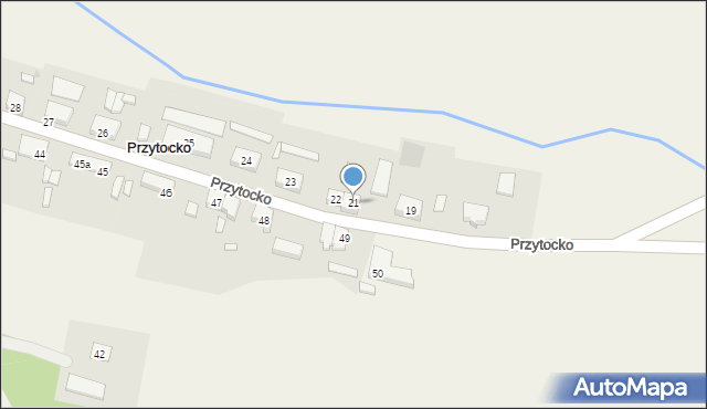 Przytocko, Przytocko, 21, mapa Przytocko