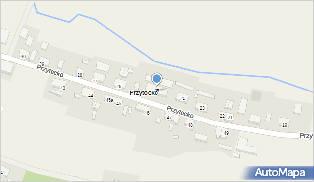 Przytocko, Przytocko, 25, mapa Przytocko