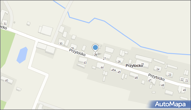 Przytocko, Przytocko, 28, mapa Przytocko