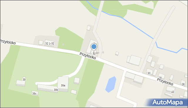 Przytocko, Przytocko, 31, mapa Przytocko