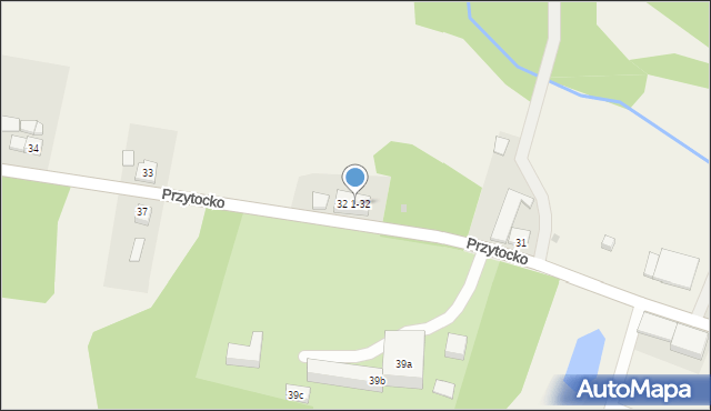 Przytocko, Przytocko, 32 1-32, mapa Przytocko