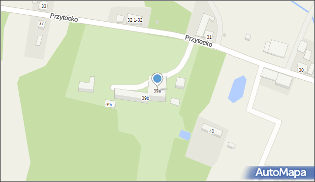 Przytocko, Przytocko, 39a, mapa Przytocko