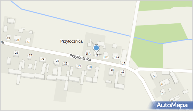 Przytocznica, Przytocznica, 19, mapa Przytocznica