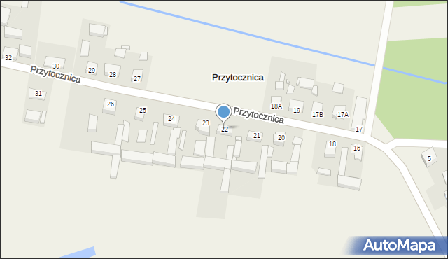 Przytocznica, Przytocznica, 22, mapa Przytocznica